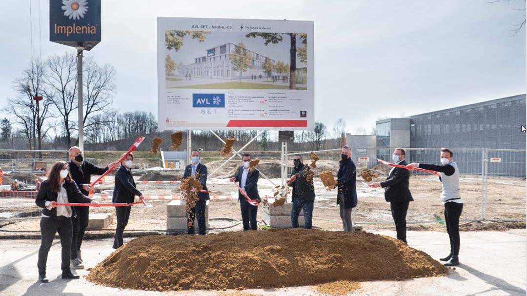 Spatenstich für Neubau von AVL SET